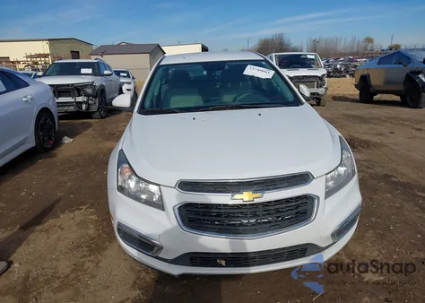 2015 Chevrolet Cruze 1Lt Auto из США, поврежденный, VIN 1G1PC5SB5F7224634